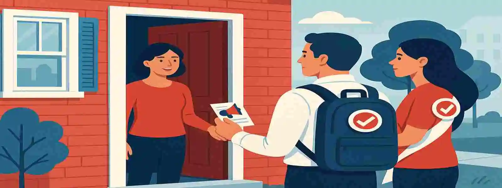 door to door campaign strategies