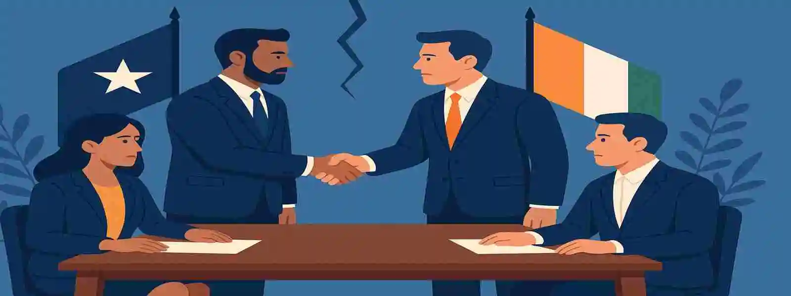 political party dispute merger
