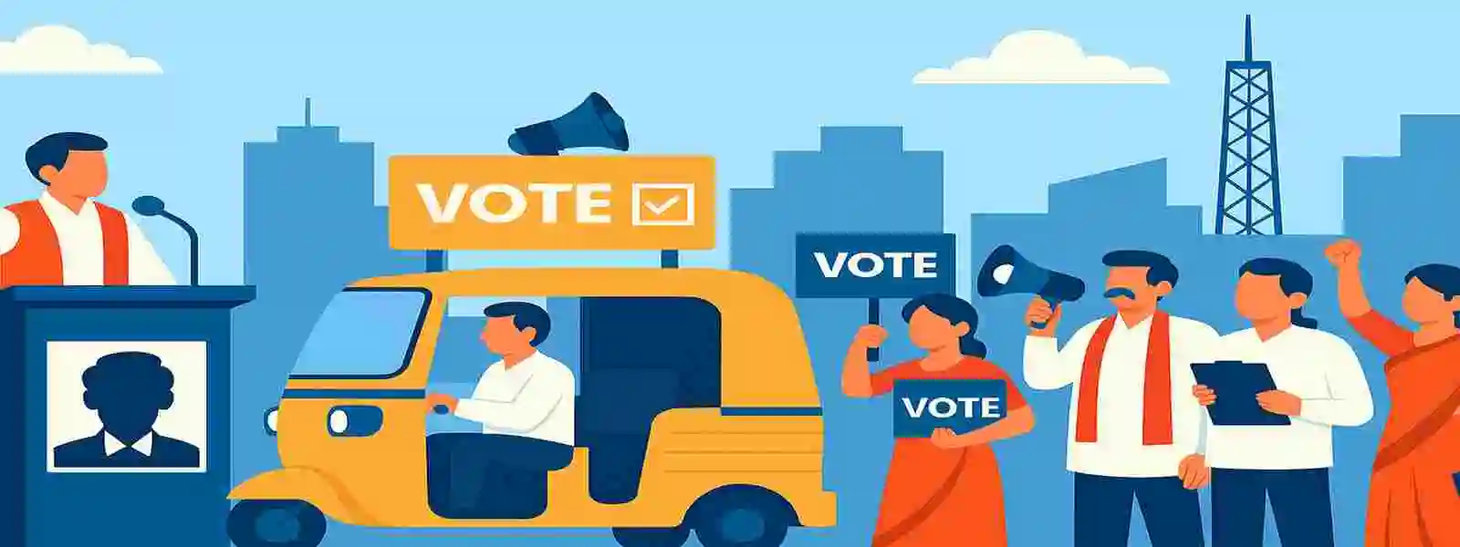 political advertising campaigns india